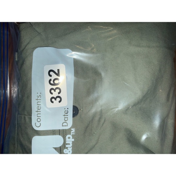 Vince Olive Green Slim Tapered Chino Pants Womens Size 8 Stretch Cotton Trousers - Picture 8 of 8